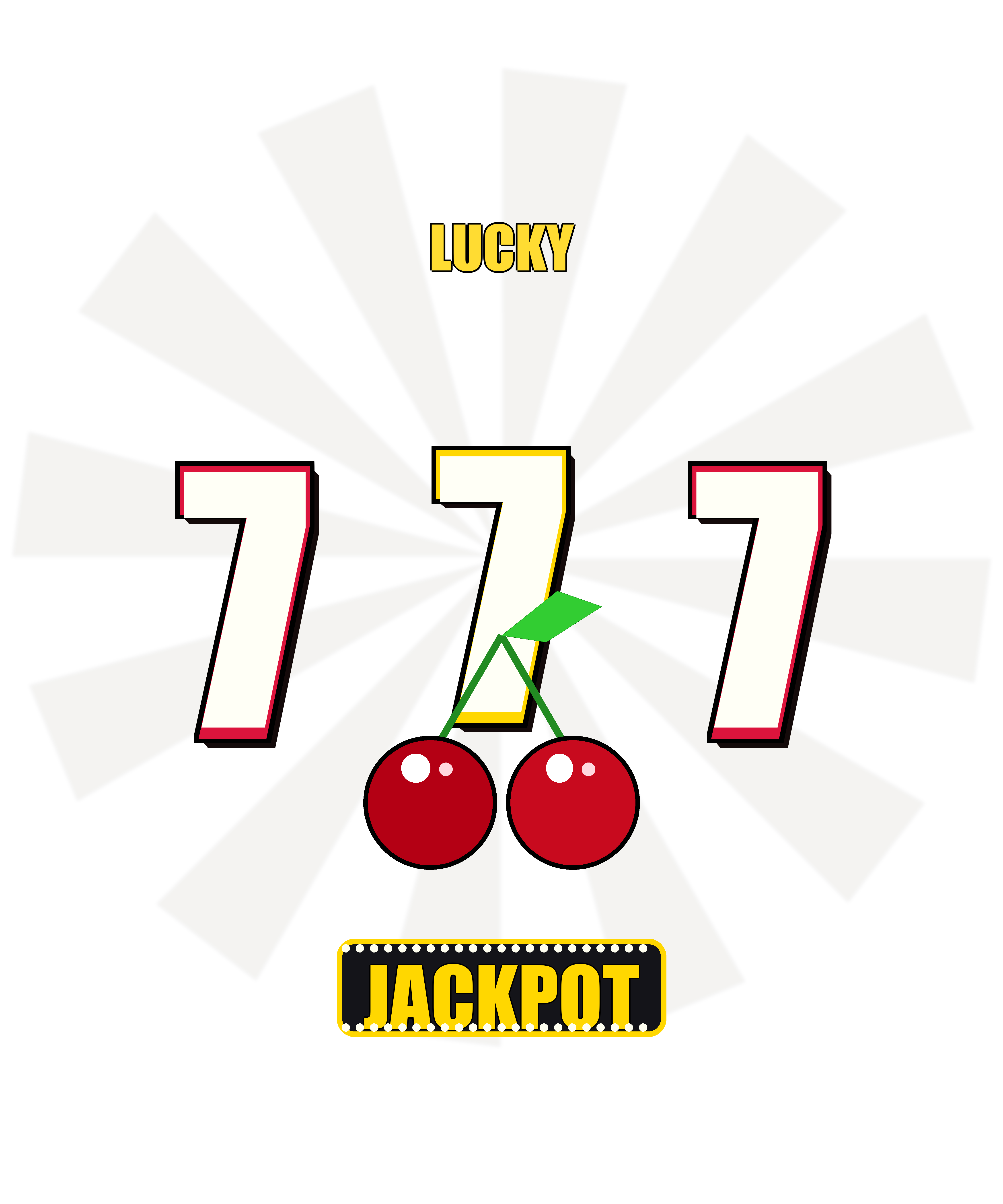 Lucky 777 Jackpot Slot Tee