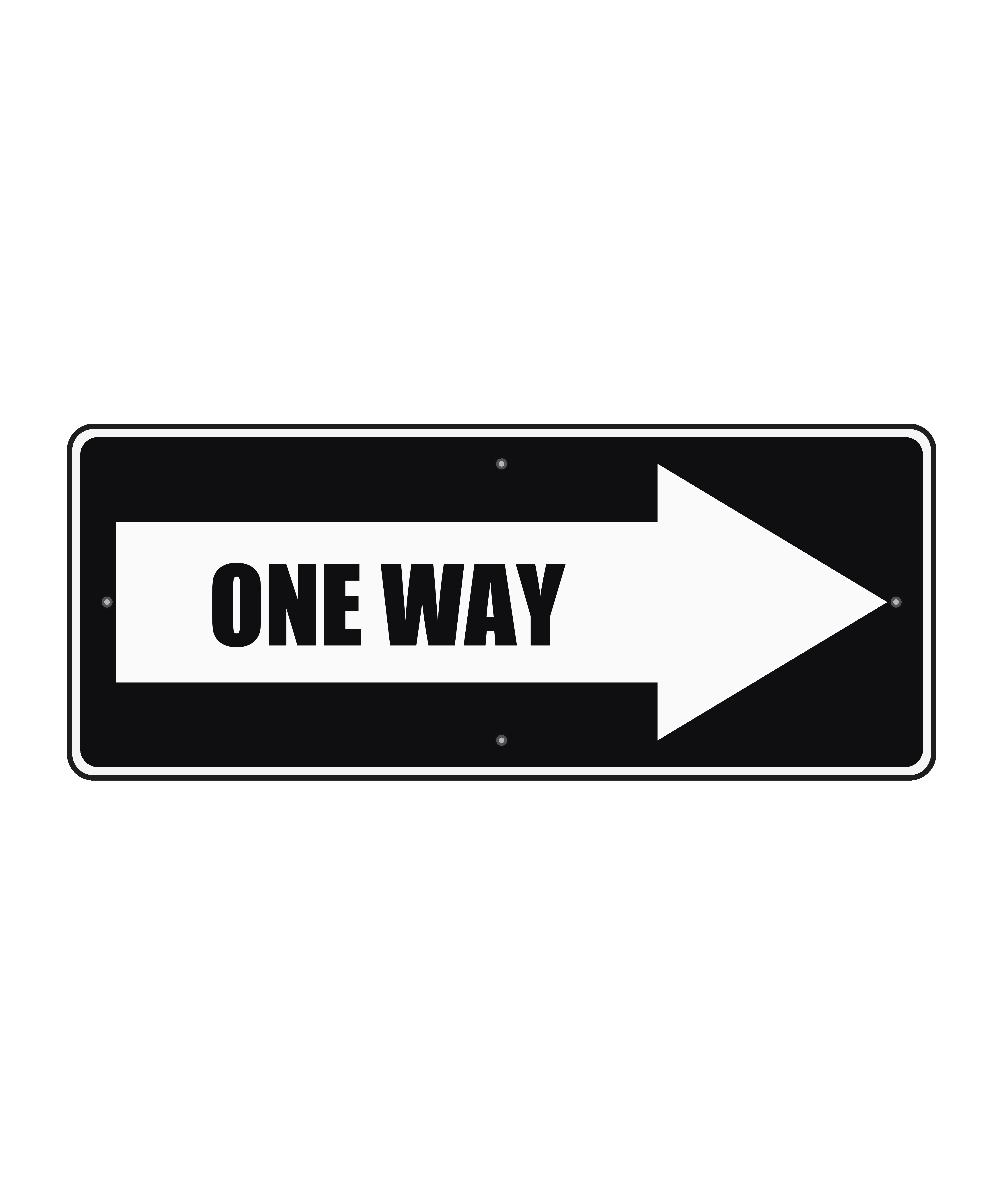 One Way Street Sign Tee